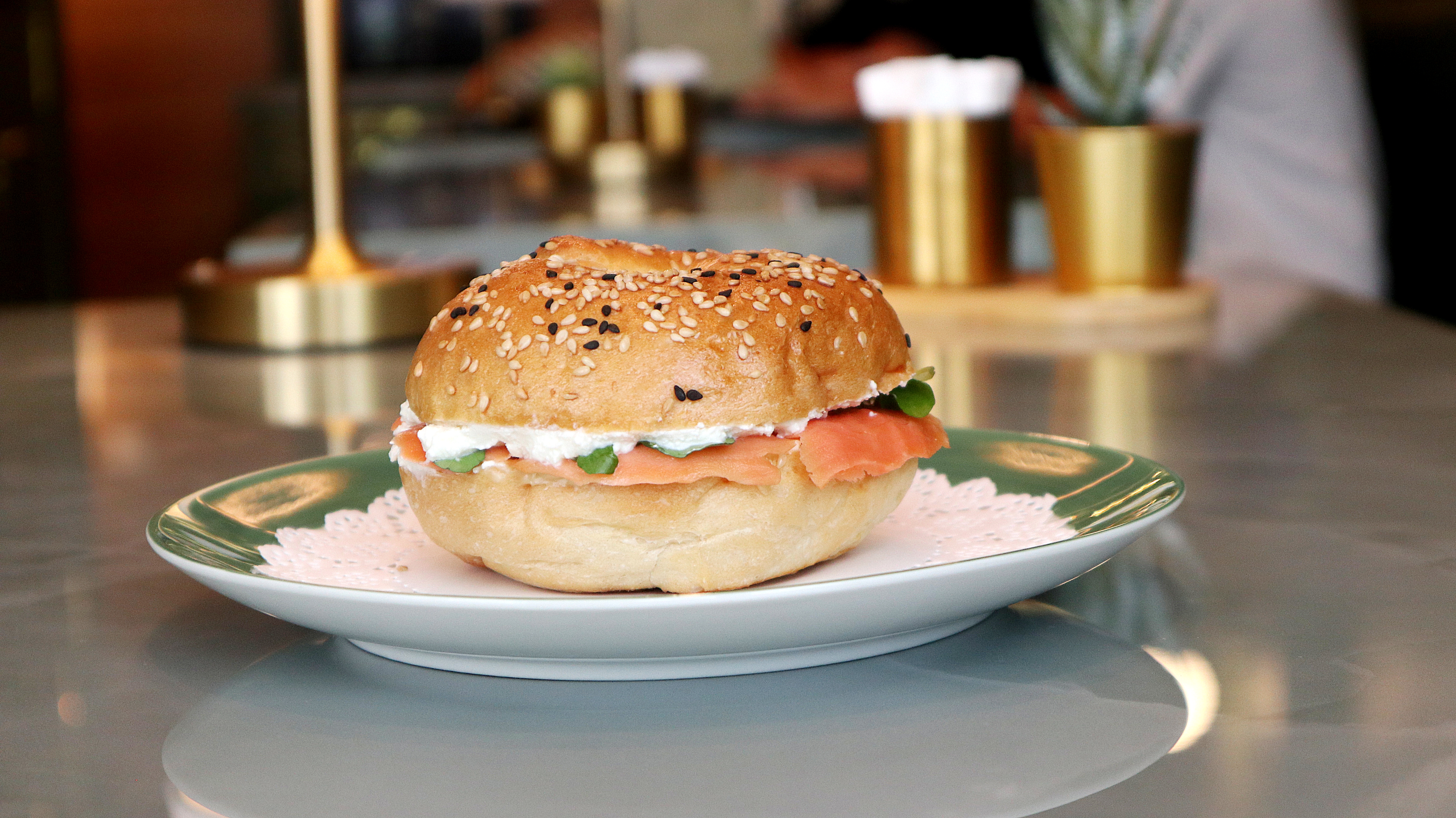 Smoked Salmon Bagel